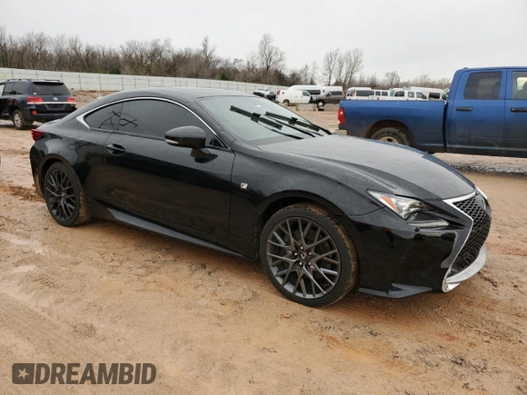 2017 Lexus RC with VIN JTHSM5BC4H5002509, listed as a Copart auction lot 86573324 with 65,743 mi miles and Salvage Title. Bid and sale history available at carsss.com. Image 4.