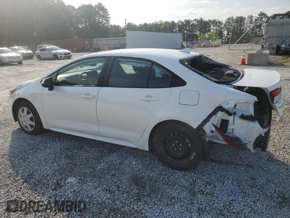 2024 Toyota Corolla LE with VIN 5YFB4MDE2RP193619, listed as a Copart auction lot 54428635 with 15,626 mi miles and Salvage title. Bid and sale history available at DreamBid. Image 2.