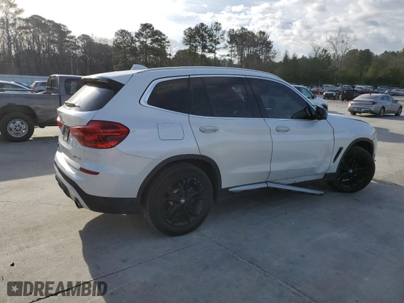 2019 BMW X3 sDrive30i with VIN 5UXTR7C53KLR44605, listed as a Copart auction lot 47634085 with 89,444 mi miles and Salvage Title. Bid and sale history available at carsss.com. Image 3.