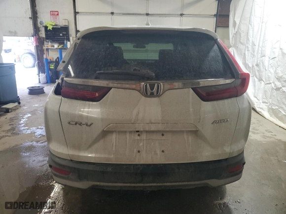 2020 Honda CR-V EX with VIN 2HKRW2H5XLH629466, listed as a Copart auction lot 45020895 with 57,860 mi miles and Salvage Title. Bid and sale history available at carsss.com. Image 6.