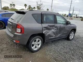 2015 Jeep Compass Sport with VIN 1C4NJCBB2FD171451, listed as a Copart auction lot 89289005 with 126,520 mi miles and Salvage Title. Bid and sale history available at carsss.com. Image 3.