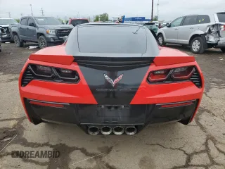 2014 Chevrolet Corvette Z51 3LT with VIN 1G1YM2D73E5104401, listed as a Copart auction lot 56961405 with 56,759 mi miles and Clean title. Bid and sale history available at DreamBid. Image 6.