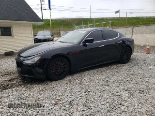 2014 Maserati Ghibli S Q4 z VIN ZAM57RTA8E1083877, wystawiony jako Copart lot #57812725 z przebiegiem 94 088 mil mil oraz Czysty tytuł • Clean title. Historia ofert i sprzedaży dostępna na DreamBid. Obrazek 1.