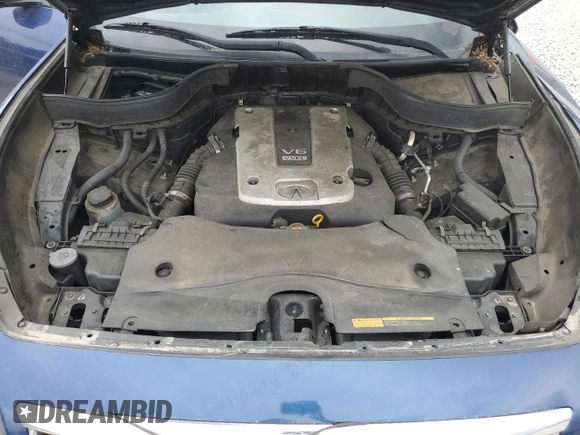 2013 Infiniti FX with VIN JN8CS1MW3DM174322, listed as a Copart auction lot 54331155 with Not provided miles and Salvage title. Bid and sale history available at DreamBid. Image 11.