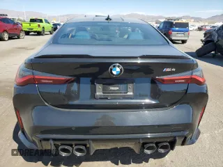 2021 BMW M4 with VIN WBS53AZ01MCG99595, listed as a Copart auction lot 71684364 with 12,848 mi miles and Salvage Title. Bid and sale history available at carsss.com. Image 6.