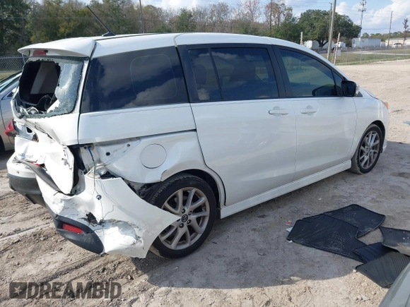 2015 Mazda 5 Touring with VIN JM1CW2CL2F0185478, listed as a IAAI auction lot 41487566 with 169,450 mi miles. Bid and sale history available at carsss.com. Image 4.
