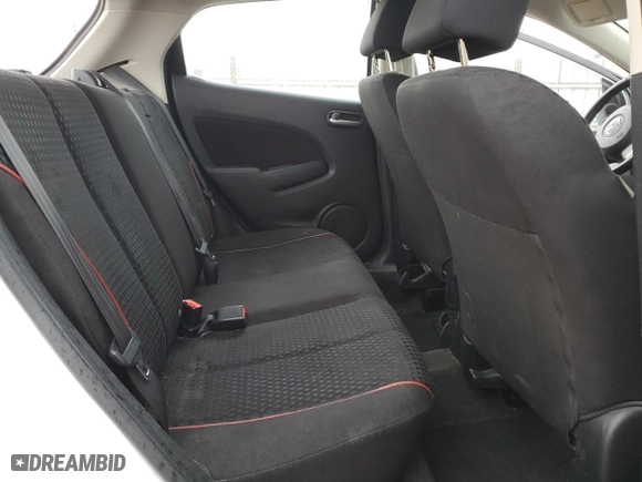 2012 Mazda Mazda2 Touring with VIN JM1DE1LZ1C0140095, listed as a Copart auction lot 43291535 with 102,170 mi miles and Salvage Title. Bid and sale history available at carsss.com. Image 10.