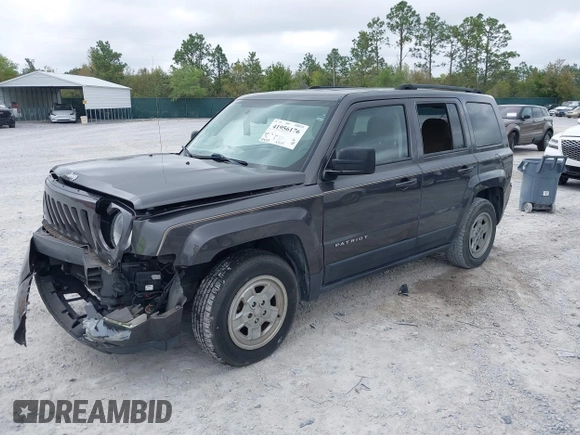 2016 Jeep Patriot Sport SE with VIN 1C4NJPBA4GD526703, listed as a IAAI auction lot 41956176 with 148,233 mi miles and . Bid and sale history available at DreamBid. Image 2.