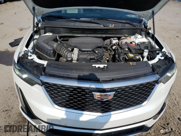 2021 Cadillac XT6 Premium Luxury with VIN 1GYKPDRS2MZ159016, listed as a Copart auction lot 72213804 with 45,190 mi miles and Salvage Title. Bid and sale history available at carsss.com. Image 12.