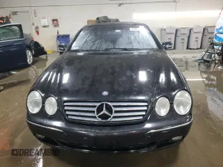 2001 Mercedes-Benz CL 500/600 with VIN WDBPJ75J01A008311, listed as a Copart auction lot 51051745 with 178,423 mi miles and Salvage Title. Bid and sale history available at DreamBid. Image 5.