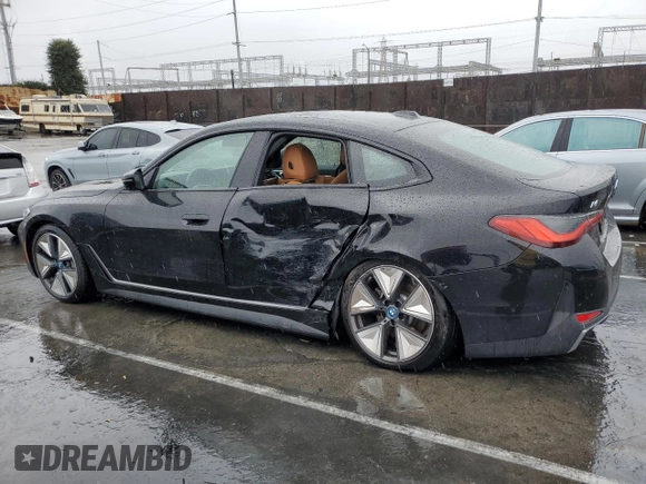 2023 BMW i4 eDrive35 z VIN WBY43AW02PFP54240, wystawiony jako Copart lot #44254985 z przebiegiem 16 545 mil mil oraz Szkoda całkowita • Salvage title. Historia ofert i sprzedaży dostępna na DreamBid. Obrazek 2.