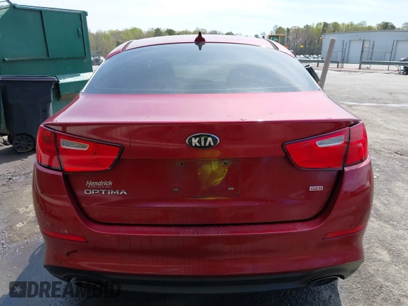 2015 Kia Optima LX with VIN 5XXGM4A79FG360266, listed as a IAAI auction lot 41925289 with 198,468 mi miles and . Bid and sale history available at DreamBid. Image 16.