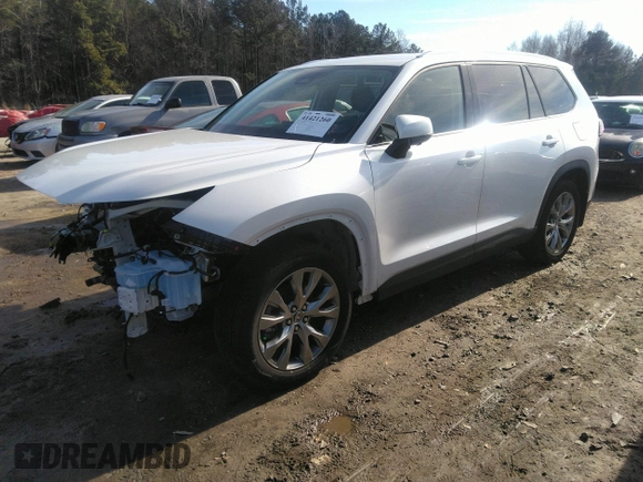 2024 Toyota Highlander XLE z VIN 5TDAAAA51RS004067, wystawiony jako IAAI lot #41421260 z przebiegiem 33 536 mil mil oraz . Historia ofert i sprzedaży dostępna na DreamBid. Obrazek 23.