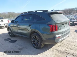 2021 Kia Sorento EX with VIN 5XYRHDLF2MG068257, listed as a IAAI auction lot 41755974 with 77,829 mi miles. Bid and sale history available at carsss.com. Image 3.