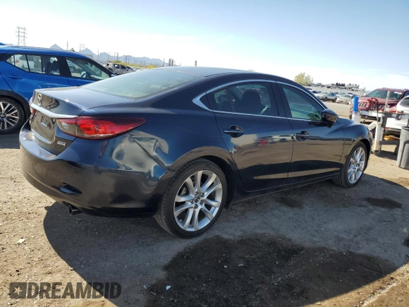 2015 Mazda 6 i Touring with VIN JM1GJ1V57F1200771, listed as a Copart auction lot 54210375 with 125,077 mi miles and Clean Title. Bid and sale history available at carsss.com. Image 3.