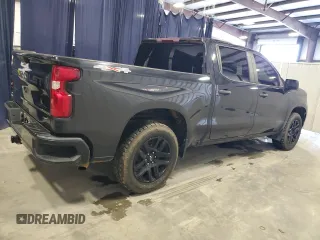 2022 Chevrolet Silverado 1500 Custom with VIN 1GCPDBEK9NZ547070, listed as a Copart auction lot 46234685 with 100,528 mi miles and Clean Title. Bid and sale history available at carsss.com. Image 3.