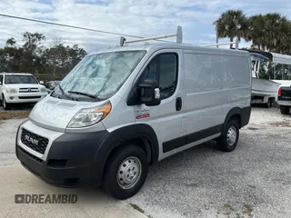 2019 Ram ProMaster Cargo with VIN 3C6TRVNGXKE557103, listed as a Copart auction lot 88736265 with 163,476 mi miles and Clean Title. Bid and sale history available at DreamBid. Image 2.