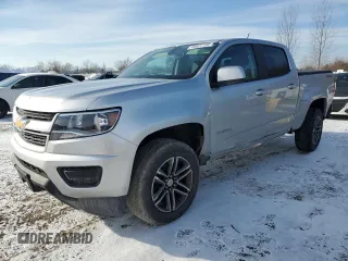 2019 Chevrolet Colorado 4WD Work Truck with VIN 1GCGTBENXK1172636, listed as a Copart auction lot 46627185 with 73,097 mi miles and Salvage Title. Bid and sale history available at carsss.com. Image 1.