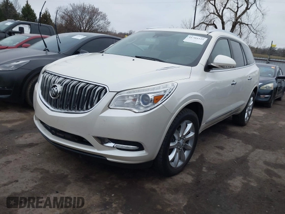 2014 Buick Enclave Premium with VIN 5GAKVCKDXEJ243216, listed as a IAAI auction lot 41709325 with 76,319 mi miles and . Bid and sale history available at DreamBid. Image 18.