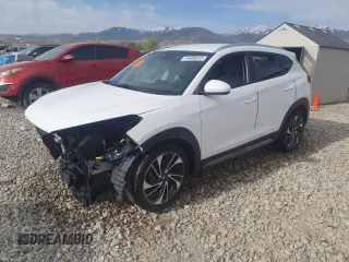 2019 Hyundai Tucson SEL z VIN KM8J3CAL7KU964804, wystawiony jako Copart lot #54588335 z przebiegiem Nie podano mil oraz Szkoda całkowita • Salvage title. Historia ofert i sprzedaży dostępna na DreamBid. Obrazek 1.