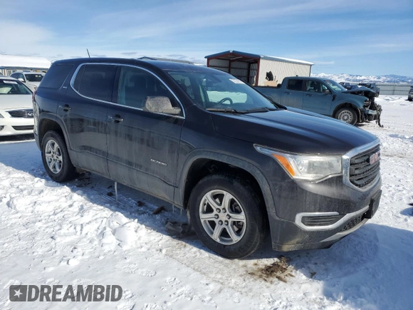 2017 GMC Acadia SLE with VIN 1GKKNRLA7HZ241973, listed as a Copart auction lot 45945635 with 190,575 mi miles and Clean title. Bid and sale history available at DreamBid. Image 4.
