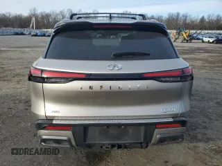 2023 Infiniti QX60 Autograph with VIN 5N1DL1HU1PC361702, listed as a Copart auction lot 87579185 with 23,864 mi miles and Salvage title. Bid and sale history available at DreamBid. Image 6.