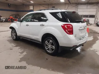 2016 Chevrolet Equinox LTZ with VIN 2GNFLGE32G6176473, listed as a IAAI auction lot 41312198 with 136,123 mi miles. Bid and sale history available at carsss.com. Image 3.