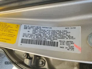 2003 Lexus RX 300 with VIN JTJHF10U830311283, listed as a Copart auction lot 71161444 with 216,654 mi miles and Salvage Title. Bid and sale history available at carsss.com. Image 12.