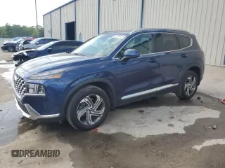 2022 Hyundai Santa Fe SEL with VIN 5NMS24AJ3NH377026, listed as a Copart auction lot 52202505 with 33,051 mi miles and Salvage Title. Bid and sale history available at DreamBid. Image 1.