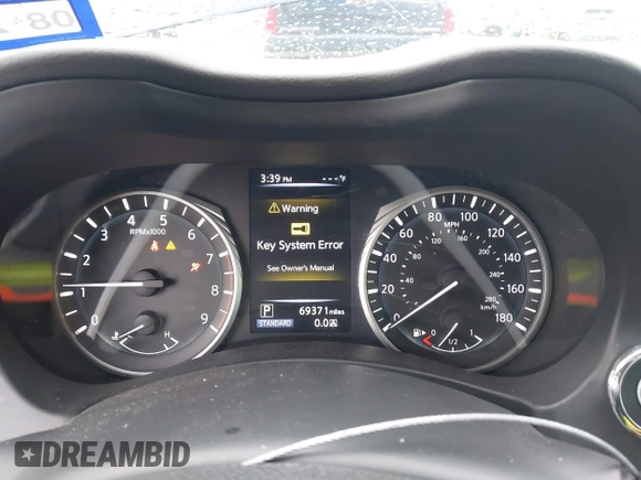 2018 Infiniti Q50 3.0t LUXE with VIN JN1EV7AP6JM360589, listed as a IAAI auction lot 41903402 with 69,371 mi miles. Bid and sale history available at carsss.com. Image 7.