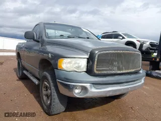 2005 Dodge Ram 1500 SLT with VIN 1D7HU16N35J650321, listed as a IAAI auction lot 41754294 with 166,531 mi miles. Bid and sale history available at carsss.com. Image 1.