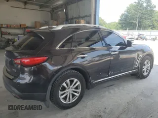 2012 Infiniti FX with VIN JN8AS1MW0CM151991, listed as a Copart auction lot 62038085 with 233,504 mi miles and Salvage title. Bid and sale history available at DreamBid. Image 3.