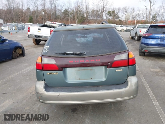 2000 Subaru Legacy Outback with VIN 4S3BH6755Y6618462, listed as a IAAI auction lot 41801341 with 279,150 mi miles and . Bid and sale history available at DreamBid. Image 16.