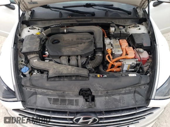 2022 Hyundai Sonata Hybrid Blue with VIN KMHL24JJ5NA041713, listed as a Copart auction lot 78544704 with 74,849 mi miles and Salvage Title. Bid and sale history available at carsss.com. Image 11.