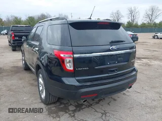 2014 Ford Explorer Limited with VIN 1FM5K7F89EGB50009, listed as a IAAI auction lot 41878694 with 115,990 mi miles and . Bid and sale history available at carsss.com. Image 3.