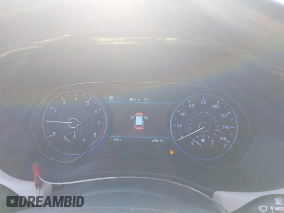 2020 Hyundai Palisade SEL z VIN KM8R44HE2LU168797, wystawiony jako IAAI lot #41871394 z przebiegiem 69 819 mil mil oraz . Historia ofert i sprzedaży dostępna na DreamBid. Obrazek 7.