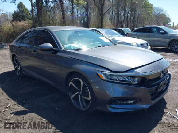 2019 Honda Accord Sport with VIN 1HGCV1F33KA135767, listed as a IAAI auction lot 41969916 with 65,302 mi miles and . Bid and sale history available at carsss.com. Image 6.