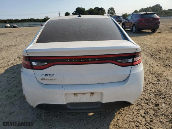 2015 Dodge Dart SE with VIN 1C3CDFAAXFD433407, listed as a Copart auction lot 46063075 with 130,947 mi miles and Salvage Title. Bid and sale history available at carsss.com. Image 6.