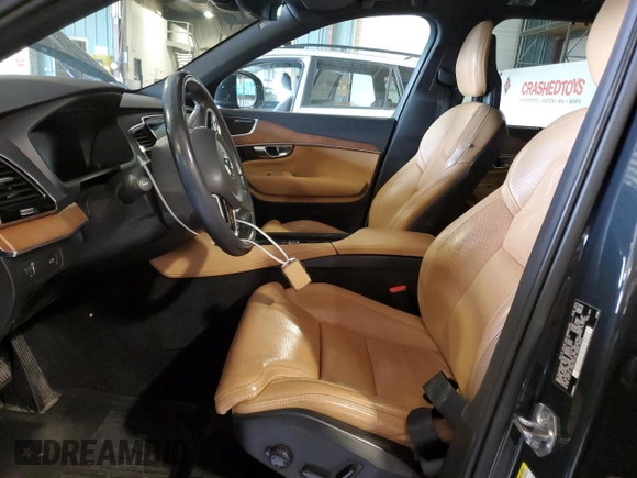 2017 Volvo XC90 Inscription with VIN YV4A22PL6H1167136, listed as a Copart auction lot 57564195 with 98,107 mi miles and Salvage title. Bid and sale history available at DreamBid. Image 7.