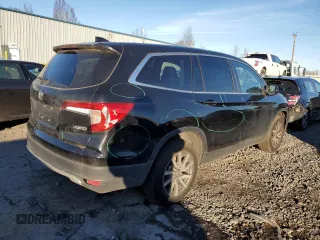 2022 Honda Pilot EX-L with VIN 5FNYF6H53NB093576, listed as a Copart auction lot 41498955 with 31,907 mi miles and Salvage Title. Bid and sale history available at carsss.com. Image 3.