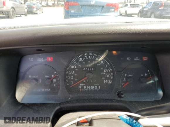 2003 Ford Police Interceptor Street Appear with VIN 2FAFP71WX3X110275, listed as a Copart auction lot 44157665 with 275,661 mi miles and Salvage title. Bid and sale history available at DreamBid. Image 9.