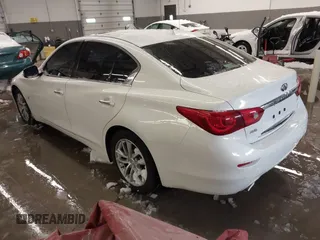 2015 Infiniti Q50 Premium z VIN JN1BV7AR0FM417283, wystawiony jako IAAI lot #41579549 z przebiegiem 112 407 mil mil oraz . Historia ofert i sprzedaży dostępna na DreamBid. Obrazek 3.