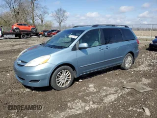 2008 Toyota Sienna XLE with VIN 5TDZK22C08S191089, listed as a Copart auction lot 51971095 with Not Provided miles and Salvage Title. Bid and sale history available at DreamBid. Image 1.