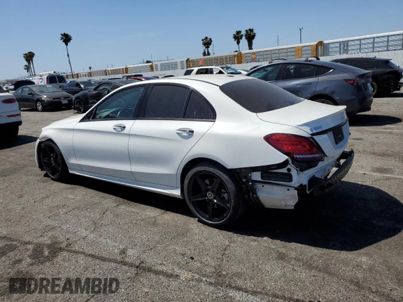 2019 Mercedes-Benz C 300 с VIN 55SWF8DB9KU313733, выставлен на аукционе Copart как лот 57355745 с пробегом 42 301 миль миль и Списание • Salvage title. История ставок и продаж доступна на DreamBid. Изображение 2.