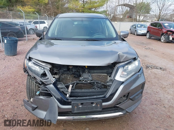 2017 Nissan Rogue SV with VIN KNMAT2MV4HP598576, listed as a IAAI auction lot 42061966 with 125,171 mi miles. Bid and sale history available at carsss.com. Image 13.