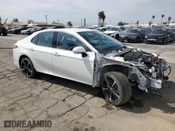 2020 Toyota Camry XSE with VIN 4T1K61AK2LU987237, listed as a Copart auction lot 46445585 with Not Provided miles and Clean Title. Bid and sale history available at DreamBid. Image 4.