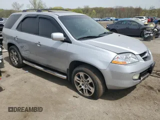 2002 Acura MDX with VIN 2HNYD18242H501288, listed as a Copart auction lot 54167165 with 0 mi miles and Clean Title. Bid and sale history available at carsss.com. Image 4.