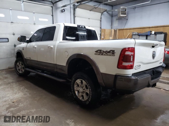 2022 Ram 2500 Longhorn z VIN 3C6UR5GL8NG165499, wystawiony jako Copart lot #77813584 z przebiegiem 49 443 mil mil oraz Szkoda całkowita • Salvage title. Historia ofert i sprzedaży dostępna na DreamBid. Obrazek 2.