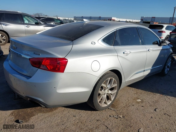 2018 Chevrolet Impala Premier with VIN 2G1125S37J9150142, listed as a IAAI auction lot 41654194 with 149,298 mi miles. Bid and sale history available at carsss.com. Image 4.