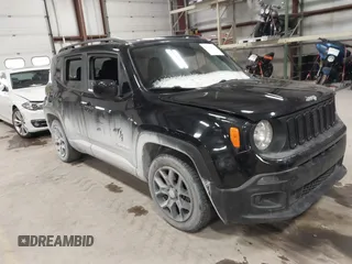 2018 Jeep Renegade Latitude with VIN ZACCJABB4JPG98977, listed as a IAAI auction lot 41517137 with 109,962 mi miles and . Bid and sale history available at DreamBid. Image 1.